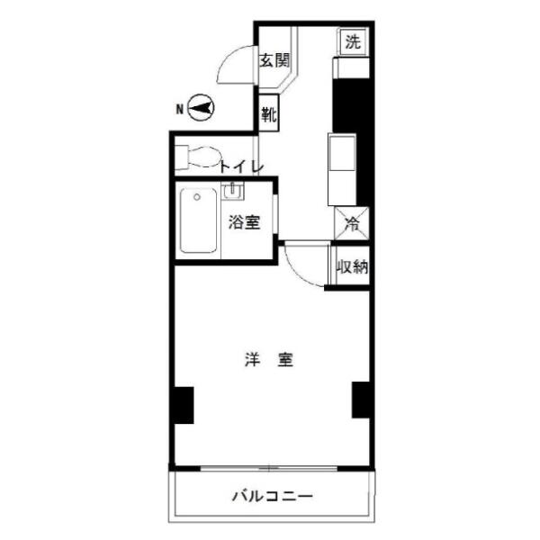 スカイコート文京小石川第5間取り図