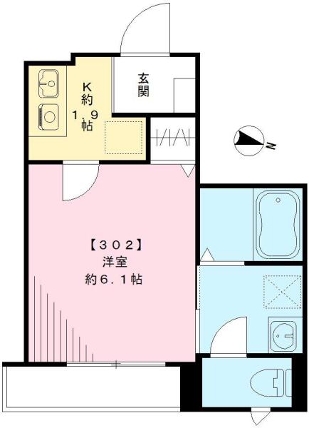 KIK大塚ヒルズ間取り図