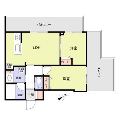 シルバーウッド春日間取り図