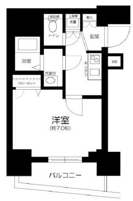 アイル文京白山間取り図