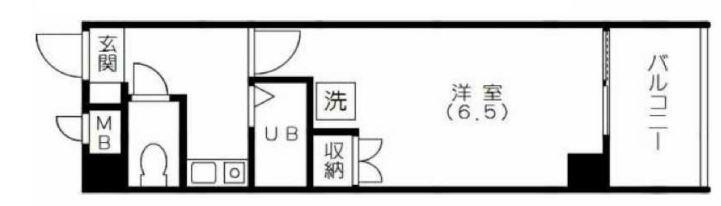 アスパ小石川間取り図