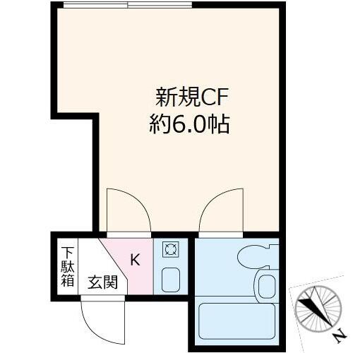 エビスコーポ間取り図