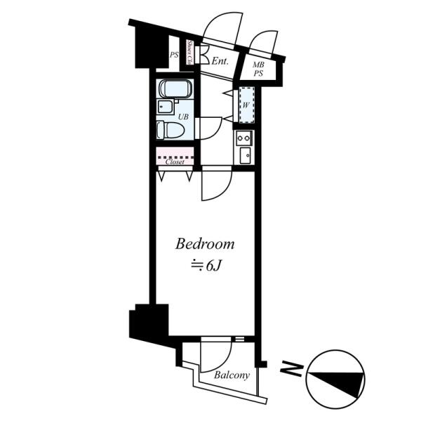 日神パレステージ護国寺間取り図