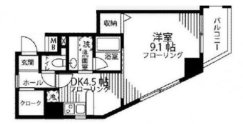 プリマヴェーラ小石川間取り図