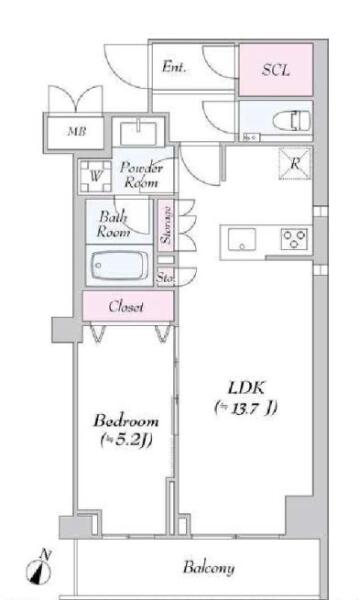 URBANLINK護国寺　～アーバンリンク護国寺～ 313号室 間取り図