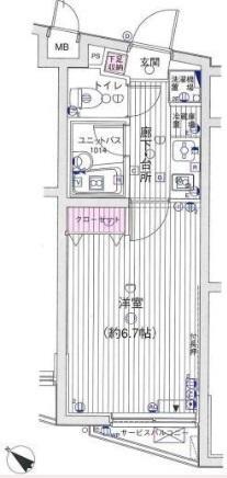 ユナイテッドグロー文京白山間取り図