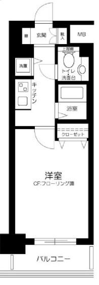 メゾン・ド・ヴィレ千駄木間取り図