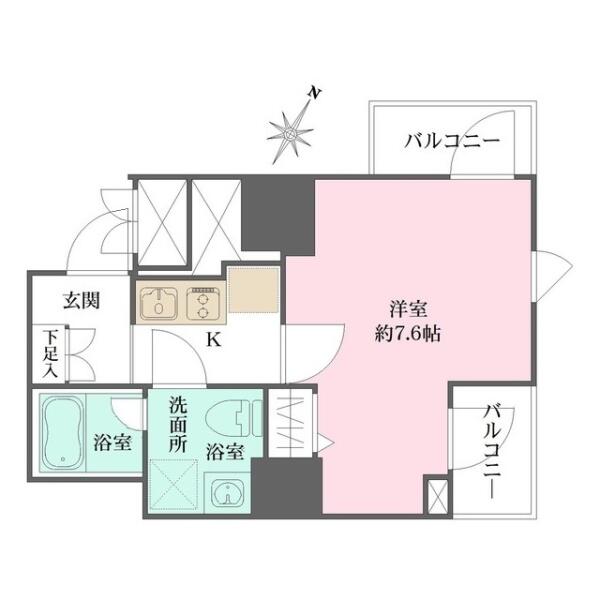 WHARF文京茗荷谷間取り図