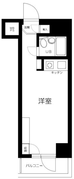 江戸川橋センチュリープラザ21間取り図