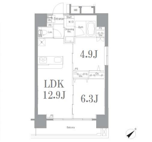 クレストヒル文京千石間取り図