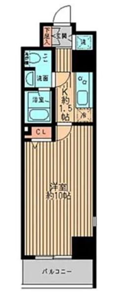 レガーロ御茶ノ水Ⅰ間取り図