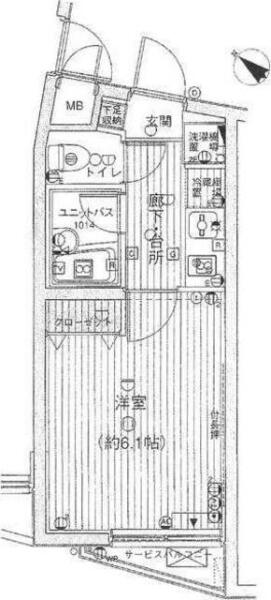 ユナイテッドグロー文京白山間取り図