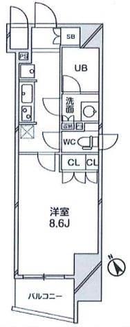 デュオステージ後楽園間取り図