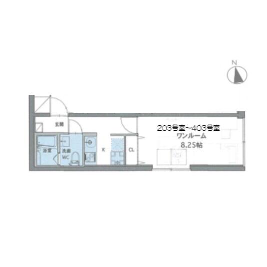 MI MAISON 文京白山間取り図