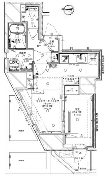 GREENPARK 文京白山間取り図