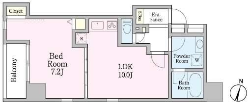 グランプラス千駄木間取り図