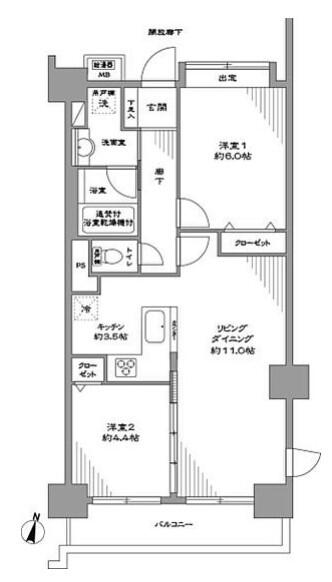 ヴェラハイツ本郷間取り図