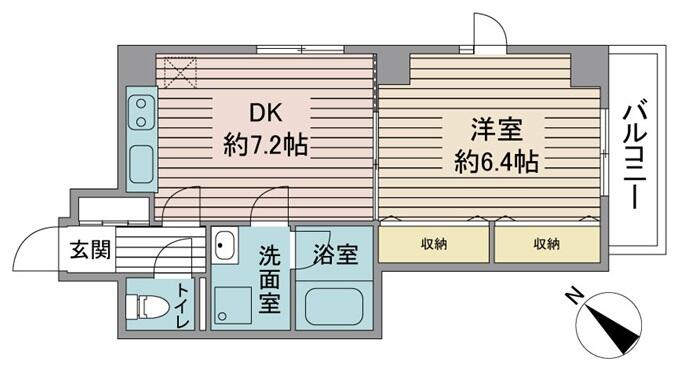 カルム播磨坂間取り図