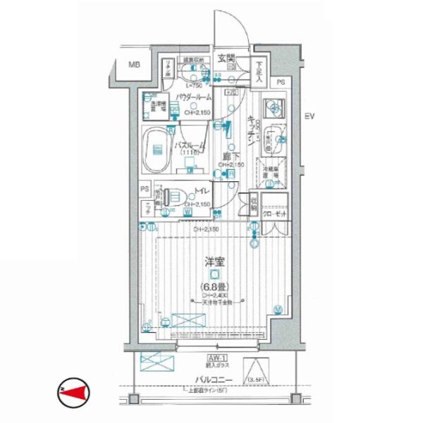 デュオステージ本郷間取り図