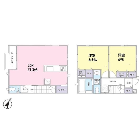 サンパティーク白山間取り図