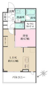 ACPレジデンス文京春日 311号室 間取り図