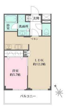 ACPレジデンス文京春日 304号室 間取り図