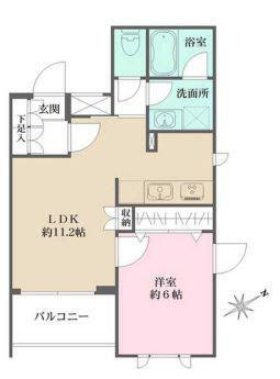 ACPレジデンス文京春日 313号室 間取り図