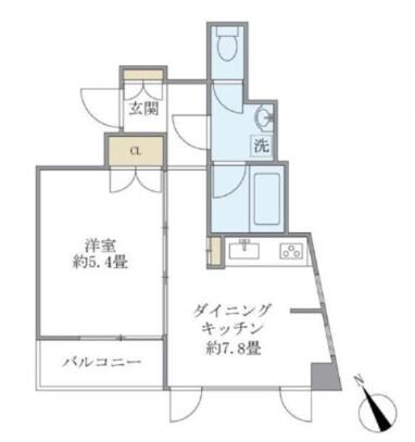 CASA文京動坂 902号室 間取り図