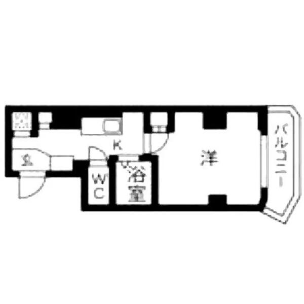 スカイコート文京小石川第5間取り図