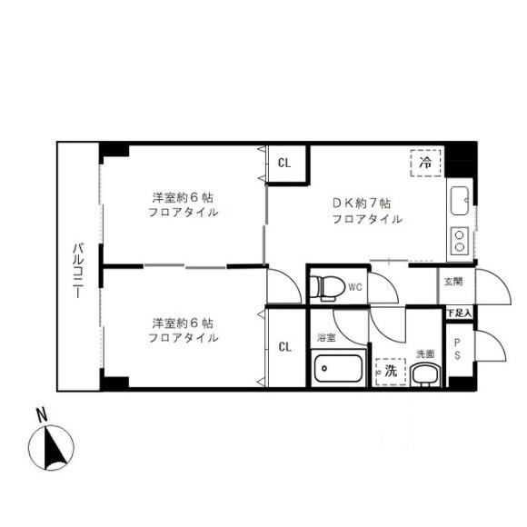 湯島台レジデンス間取り図