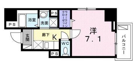 ファヴール本郷 301号室 間取り図