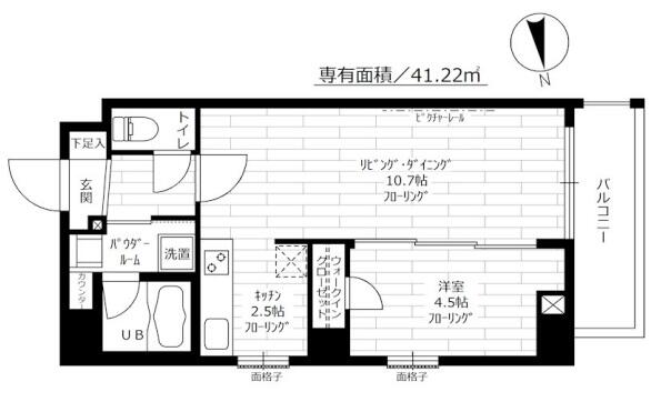 ステージグランデ神楽坂間取り図