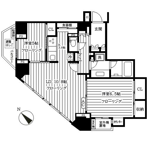 パークハウス本駒込間取り図