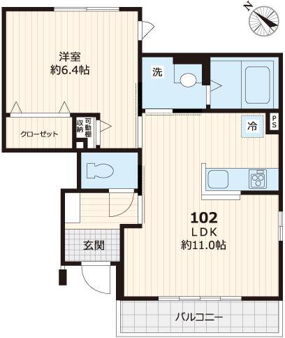 （仮称）ビューノ文京千石間取り図