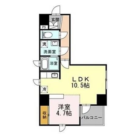 彰文居 FRecoA向丘 902号室 間取り図