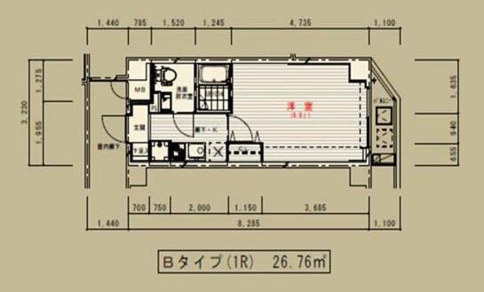 オーキッドレジデンス本駒込間取り図