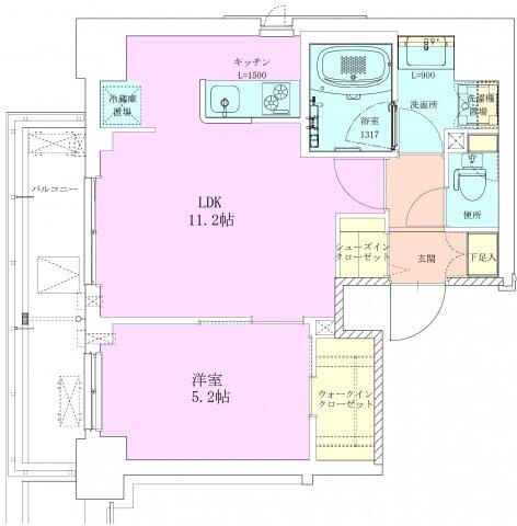 RBM本郷レジデンス 1001号室 間取り図