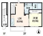 ジューンベリーテラス 2A 間取り図