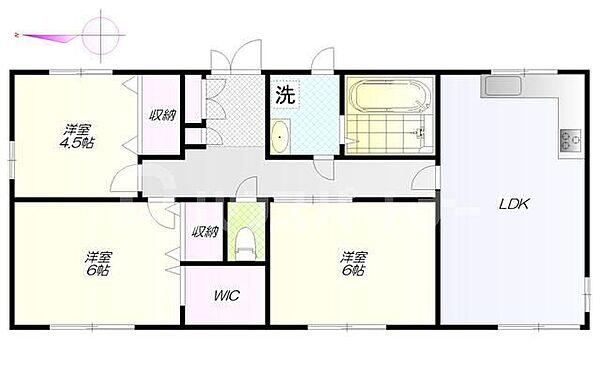 三国ハイツ 301号室 間取り図