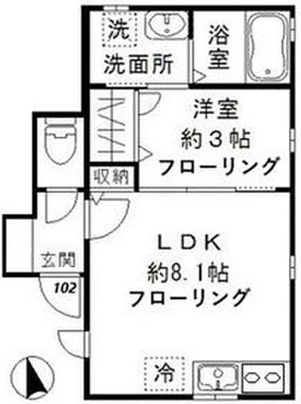 アル・ソーレ間取り図