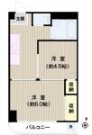 インペリアルハイツアミダ 204 間取り図