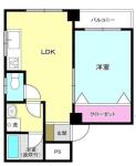 AS ONE 小石川Residence 305 間取り図