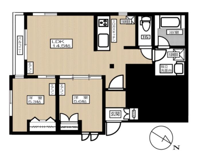 Maison de cime(メゾンドシーム） 101号室 間取り図