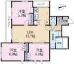 （仮称）目白台2丁目メゾン 201 間取り図