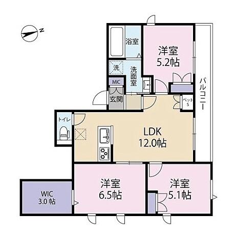 （仮称）目白台2丁目メゾン 202号室 間取り図