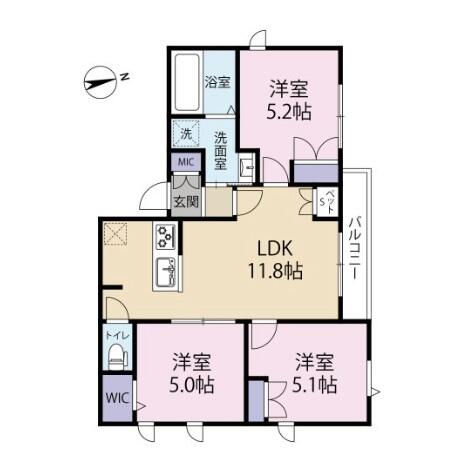 （仮称）目白台2丁目メゾン 302号室 間取り図