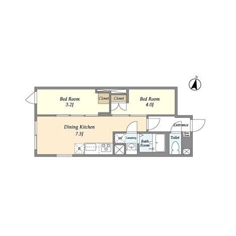 コンフォリア本駒込一丁目 301号室 間取り図