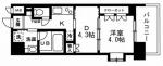 レジディア文京本郷 902 間取り図