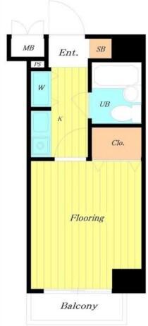 アドリーム千駄木間取り図