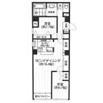 中銀本郷マンシオン 201 間取り図